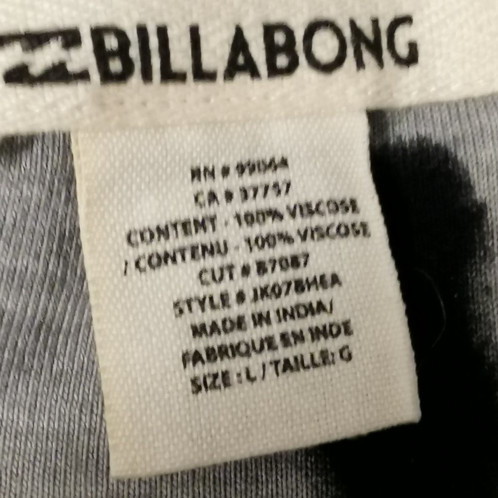Billabong Tie Dye Retro Boho Maxi Skirt Large - Picture 3 of 10